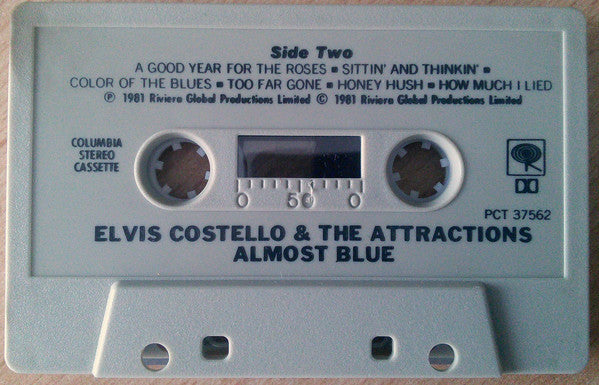 Elvis Costello & The Attractions : Almost Blue (Cass, Album)