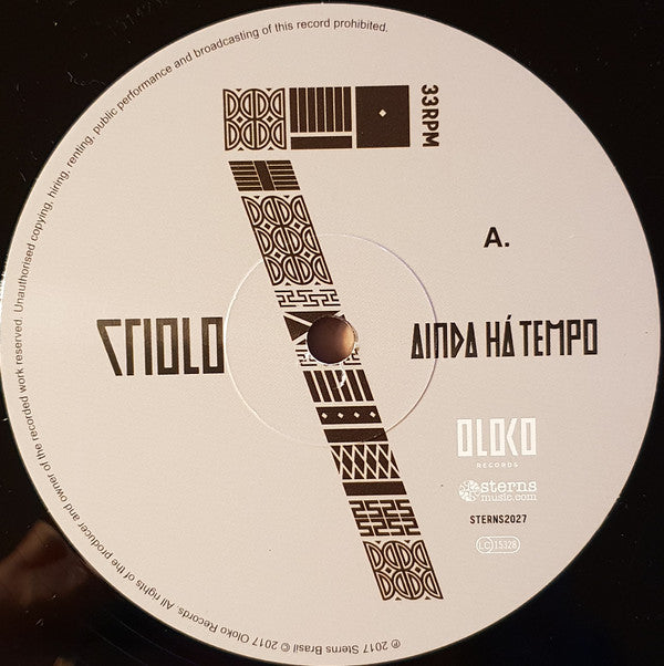 Criolo : Ainda Há Tempo (LP, Album, Ltd, 180)