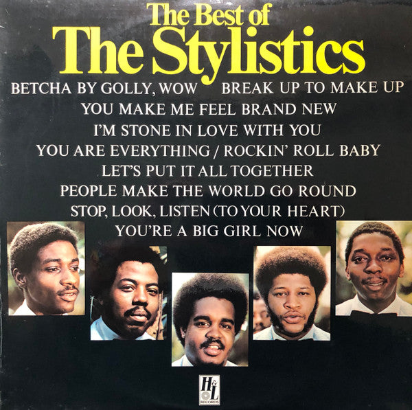 The Stylistics : The Best Of The Stylistics (LP, Comp)