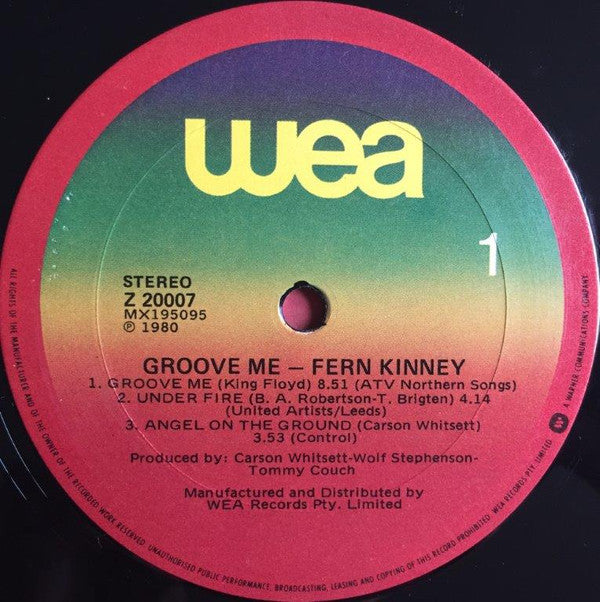 Fern Kinney : Groove Me (LP, Album)