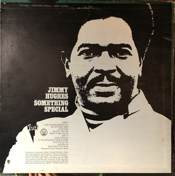 Jimmy Hughes : Something Special (LP, Album, Pit)