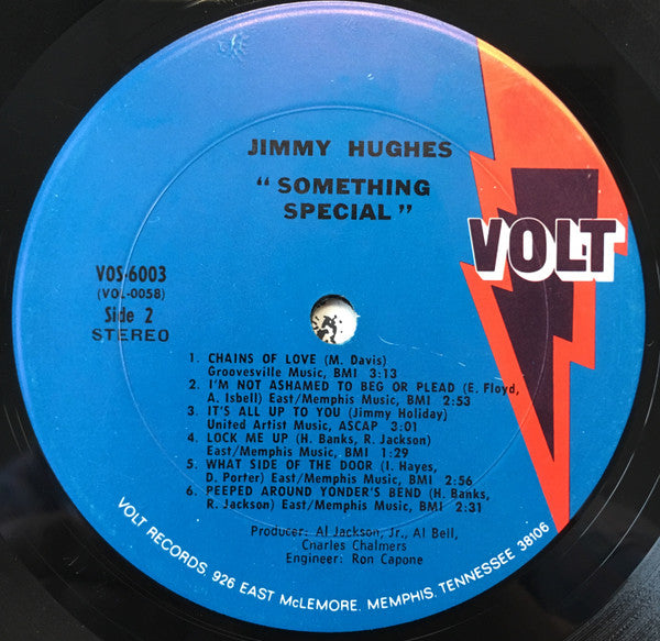 Jimmy Hughes : Something Special (LP, Album, Pit)