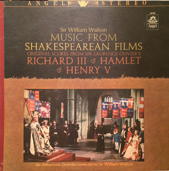 Philharmonia Orchestra Conducted By Sir William Walton : Music From Shakespearean Films (LP, Album)