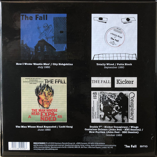 The Fall : Medicine For The Masses (The Rough Trade 7" Singles Box Set) (7", RE, Blu + 7", RE, Whi + 7", RE, Gra + 2x7", RE)