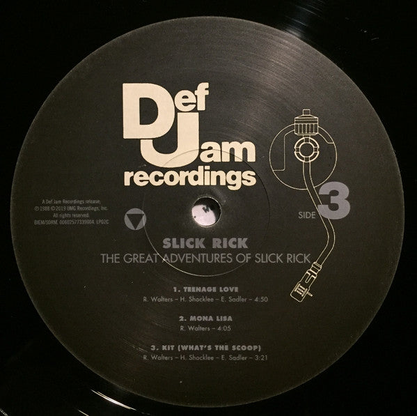 Slick Rick : The Great Adventures Of Slick Rick (2xLP, Album, RE)