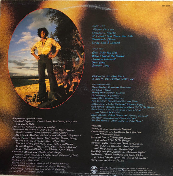Arlo Guthrie : Power Of Love (LP, Album)