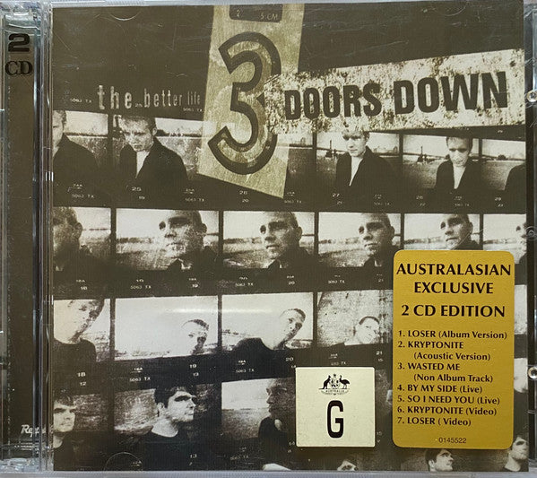 3 Doors Down : The Better Life (2xCD, Album, S/Edition)