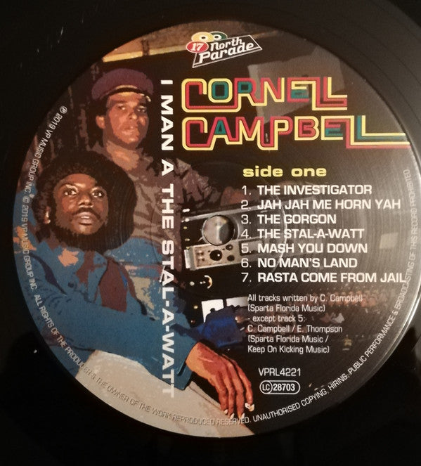 Cornell Campbell : I Man A The Stal-A-Watt (LP, Comp)