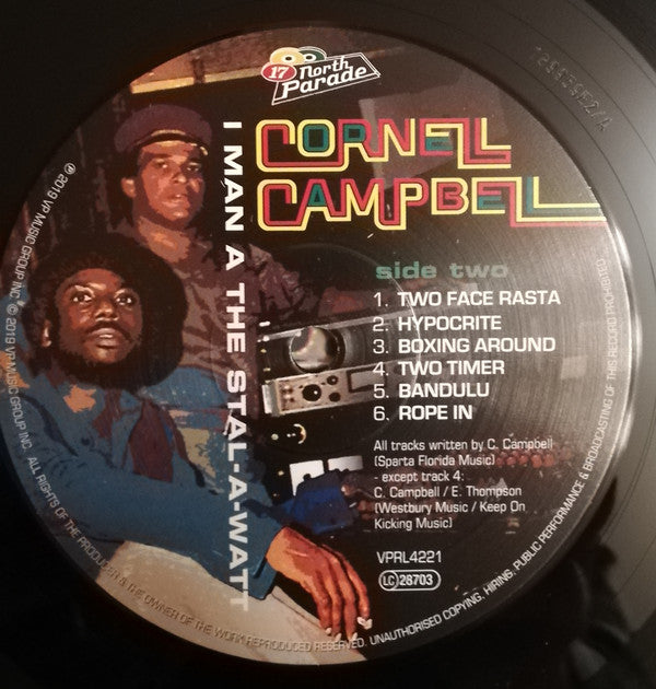 Cornell Campbell : I Man A The Stal-A-Watt (LP, Comp)