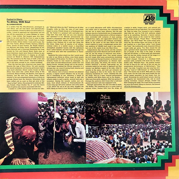 Various : Soul To Soul (Music From The Original Soundtrack - Recorded Live In Ghana, West Africa) (LP, Pre)