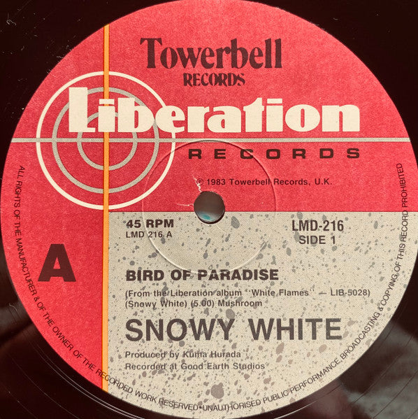 Snowy White : Bird Of Paradise (12", Single)