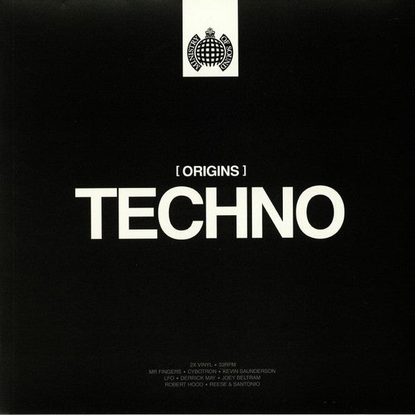 Various : [ Origins ] Techno (2xLP, Comp)