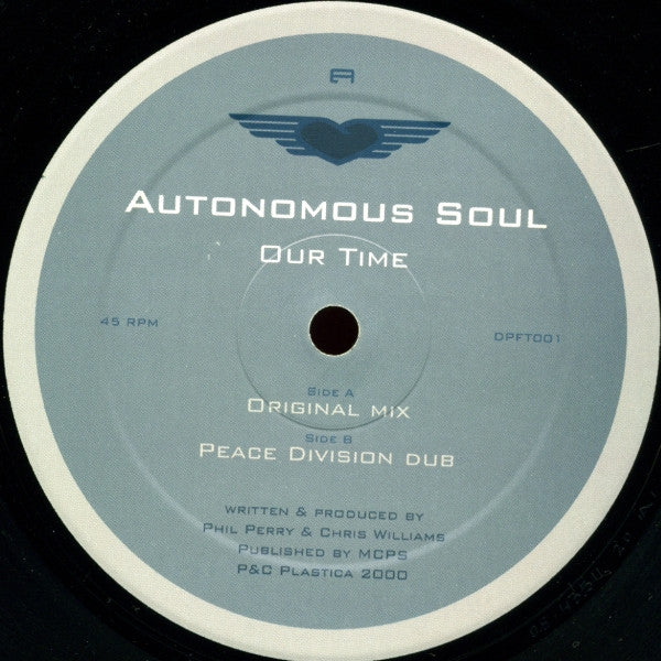 Autonomous Soul : Our Time (12")
