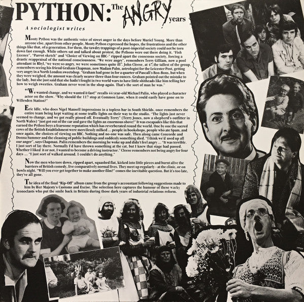 Monty Python : The Final Rip Off (2xLP, Comp, Gat)