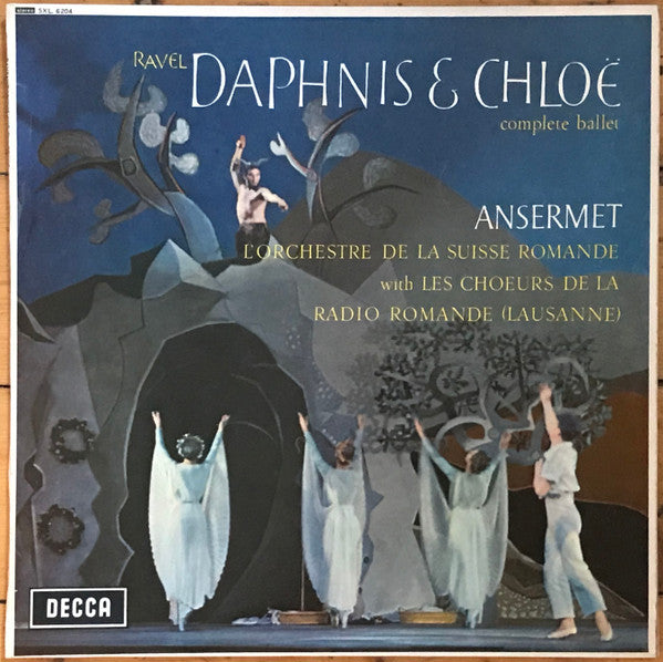 Ansermet*, Ravel*, L'Orchestre De La Suisse Romande With Les Choeurs De La Radio Romande (Lausanne)* : Daphnis & Chloë Complete Ballet (LP)