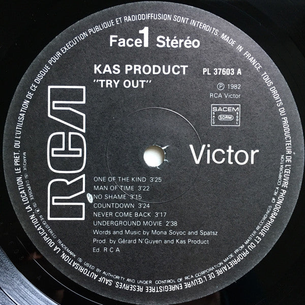 Kas Product : Try Out (LP, Album)