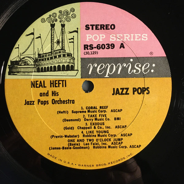 Neal Hefti's Orchestra : Jazz Pops (LP, Album)