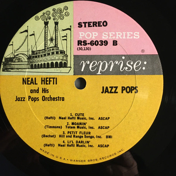 Neal Hefti's Orchestra : Jazz Pops (LP, Album)
