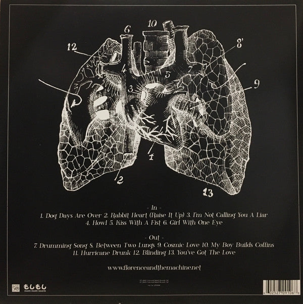 Florence + The Machine* : Lungs (LP, Album, RE, Gat)