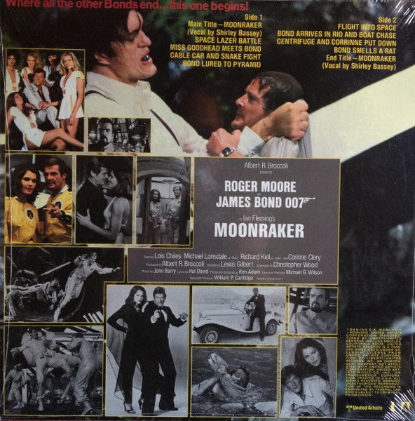 John Barry : Moonraker (Original Motion Picture Soundtrack) (LP, Album)