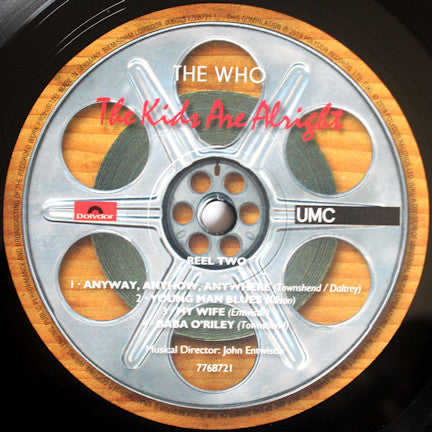 The Who : Music From The Soundtrack Of The Movie - The Kids Are Alright (2xLP, Album, RE)