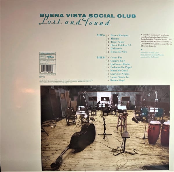 Buena Vista Social Club : Lost And Found (LP, Album, RE, 180)