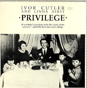 Ivor Cutler And Linda Hirst : Privilege (LP, Album)