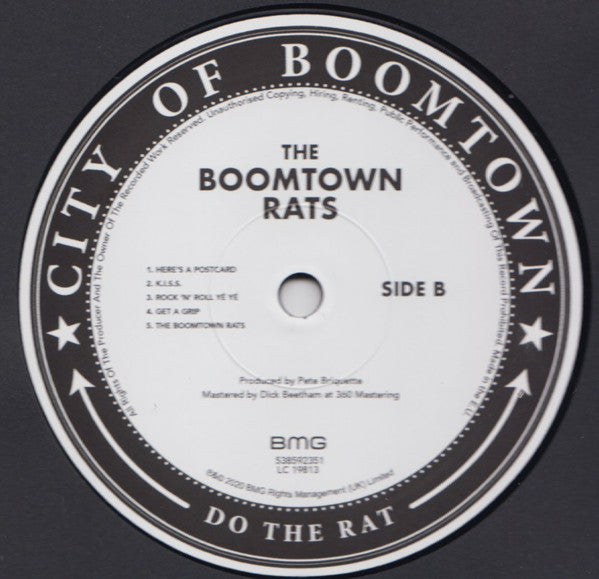 The Boomtown Rats : Citizens Of Boomtown (LP, Album)