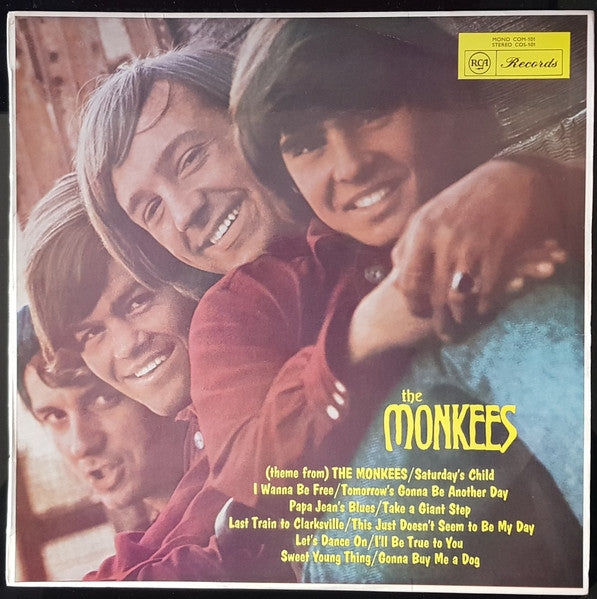 The Monkees : The Monkees (LP, Album, Mono, Scr)