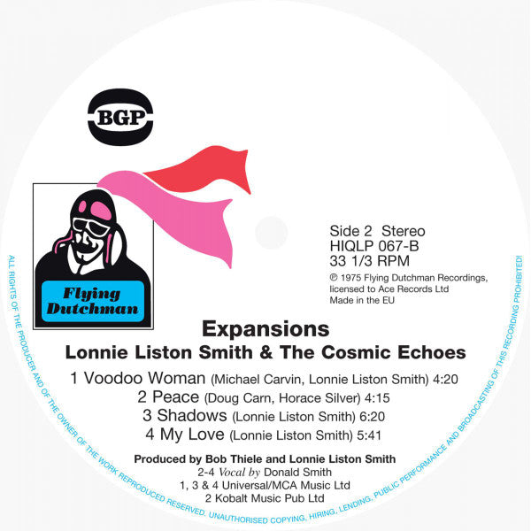 Lonnie Liston Smith & The Cosmic Echoes* : Expansions (LP, Album, RE, Gat)