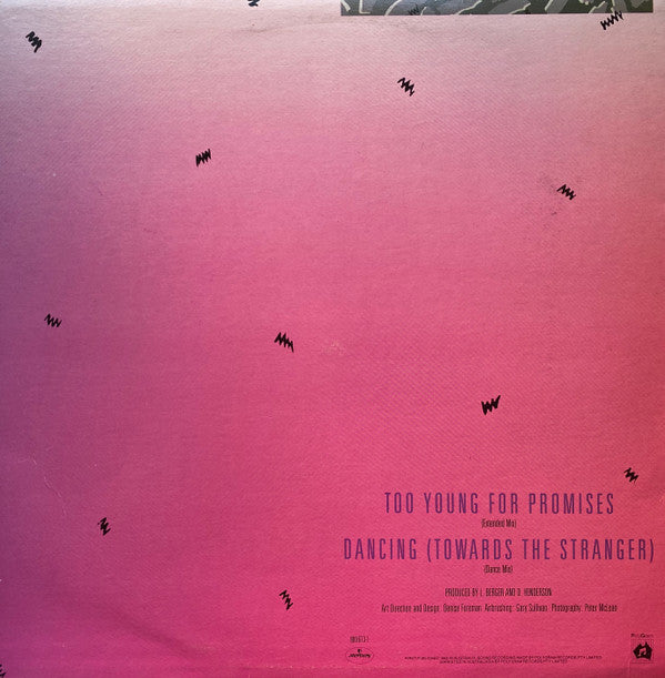 Koo Dé Tah : Too Young For Promises (12", Single)