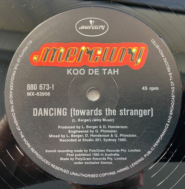 Koo Dé Tah : Too Young For Promises (12", Single)