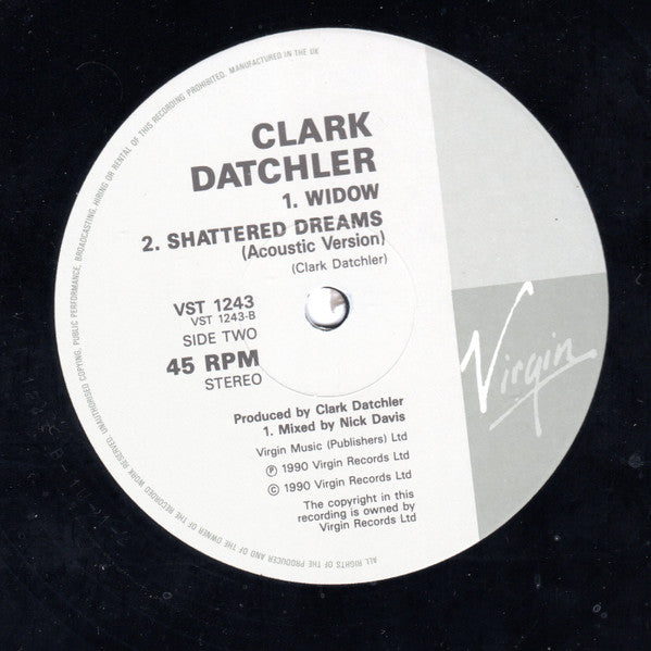 Clark Datchler : Crown Of Thorns (12")