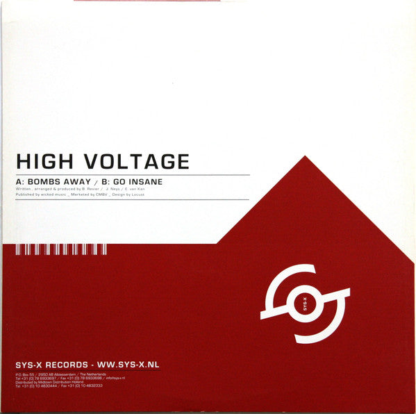 High Voltage (3) : Bombs Away (12")