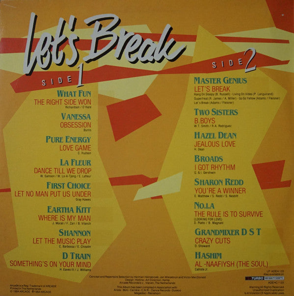 Various : Let's Break (LP, Comp)