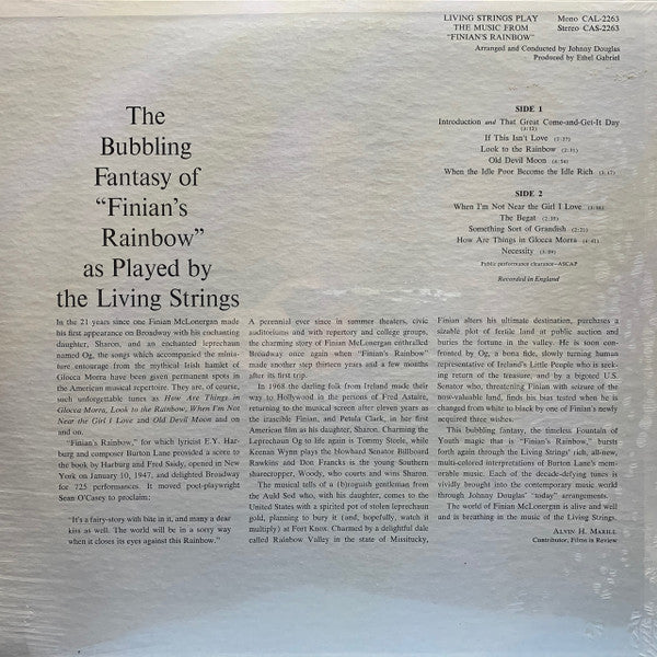 Living Strings : Finian's Rainbow (LP)