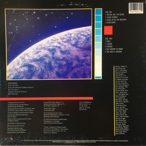 Michael W. Smith : The Live Set (LP, Album)