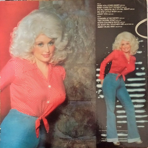 Dolly Parton : Here You Come Again (LP, Album, Ind)