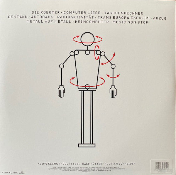 Kraftwerk : The Mix (2xLP, Album, Ltd, RE, RM, S/Edition, Whi)