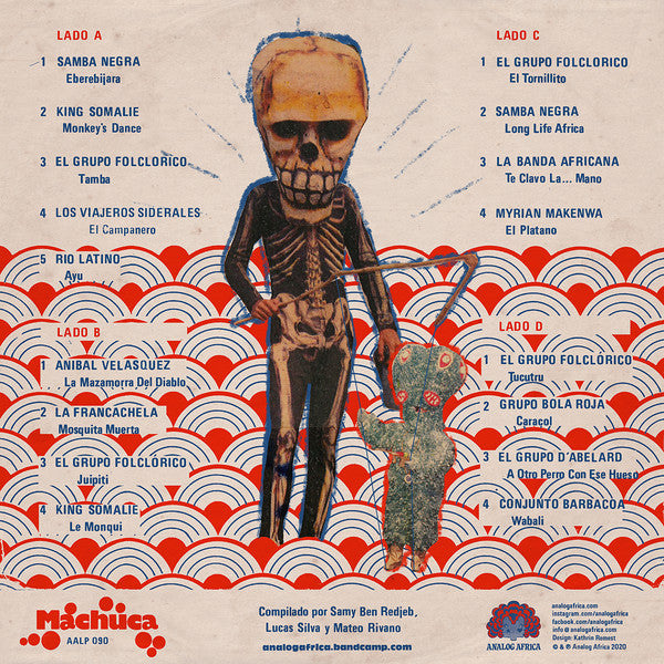 Various : La Locura de Machuca 1975-1980  (2xLP, Comp)