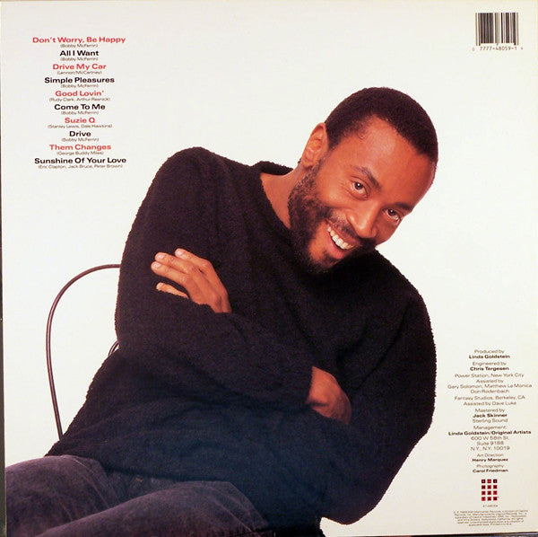 Bobby McFerrin : Simple Pleasures (LP, Album, Spe)