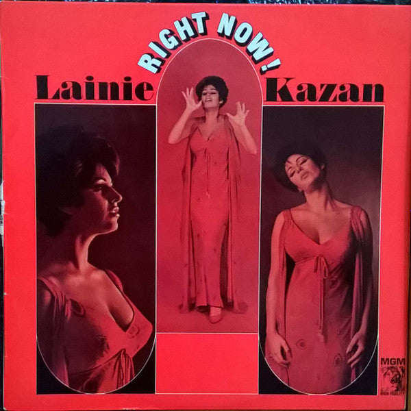 Lainie Kazan : Right Now! (LP, Album, Mono)