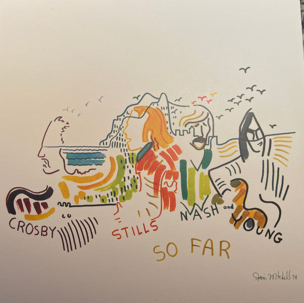 Crosby, Stills, Nash & Young : So Far (LP, Comp, RE, 180)