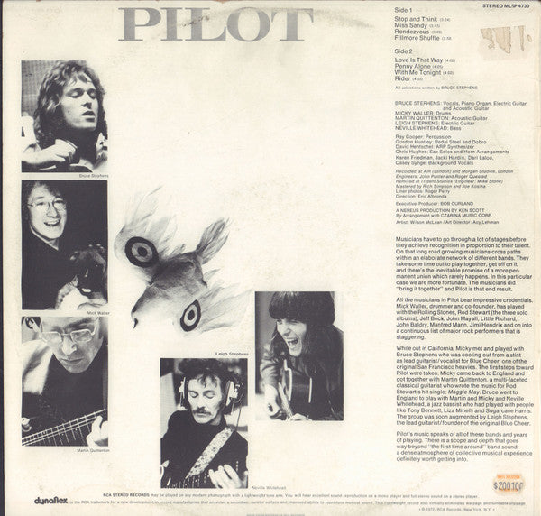 Pilot (9) : Pilot (LP, Album)