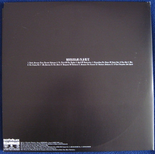 Burzum : Burzum / Aske (2xLP, Comp, RE, RP, 180)