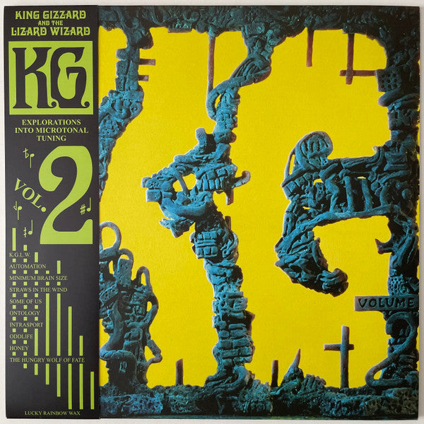 King Gizzard And The Lizard Wizard : K.G. (Explorations Into Microtonal Tuning Volume 2) (LP, Album, Rec)