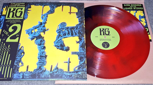 King Gizzard And The Lizard Wizard : K.G. (Explorations Into Microtonal Tuning Volume 2) (LP, Album, Rec)