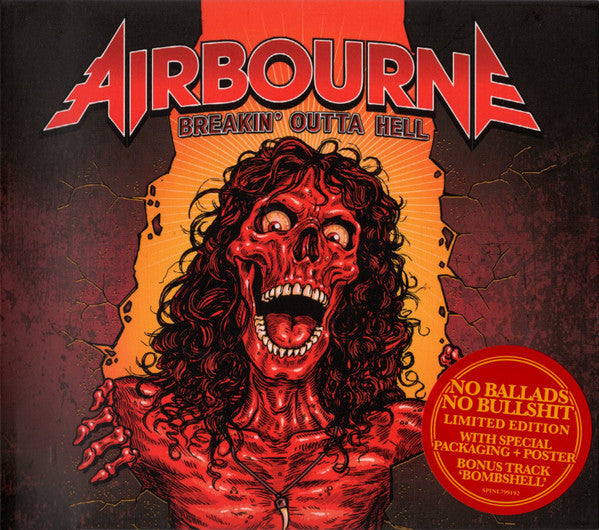 Airbourne : Breakin' Outta Hell (CD, Album, Ltd, Dig)