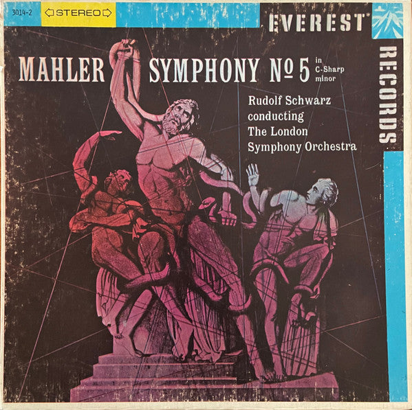 Mahler*, Rudolf Schwarz, The London Symphony Orchestra* : Symphony No. 5 In C Sharp Minor (2xLP, RE, Box)