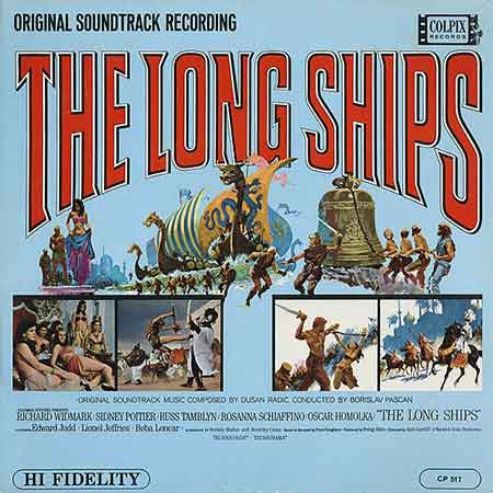 Borislav Pašćan, Dušan Radić : The Long Ships (Original Soundtrack Recording) (LP, Album)